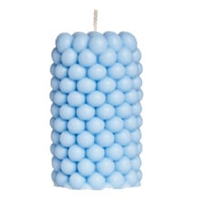 4 Piece Bubble Pillar Soy-Blend Candle Set